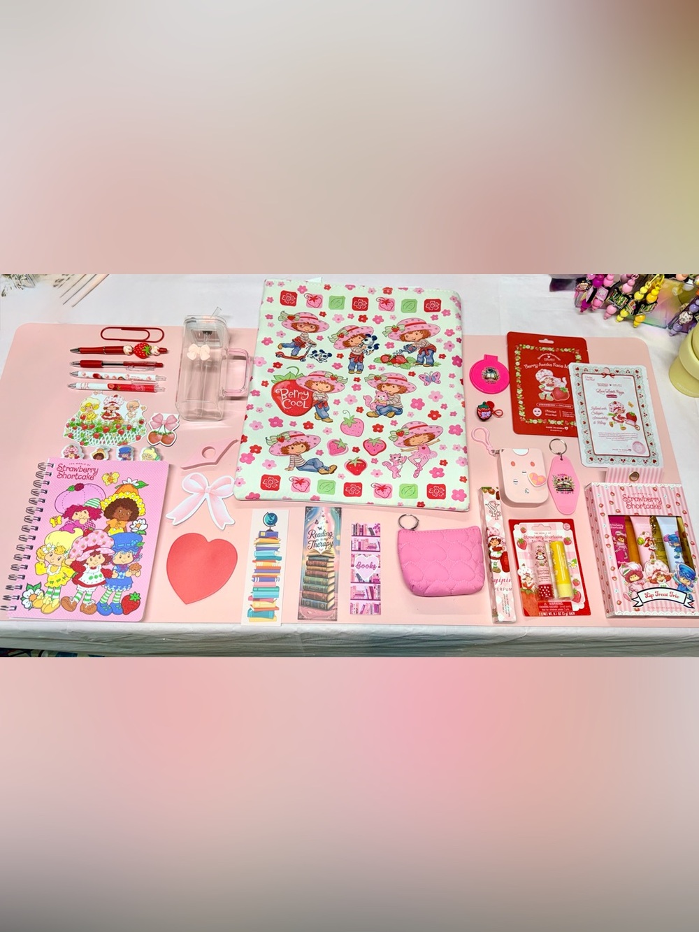 Strawberry Shortcake & Friends Themed Bookish and Beauty Bundle
